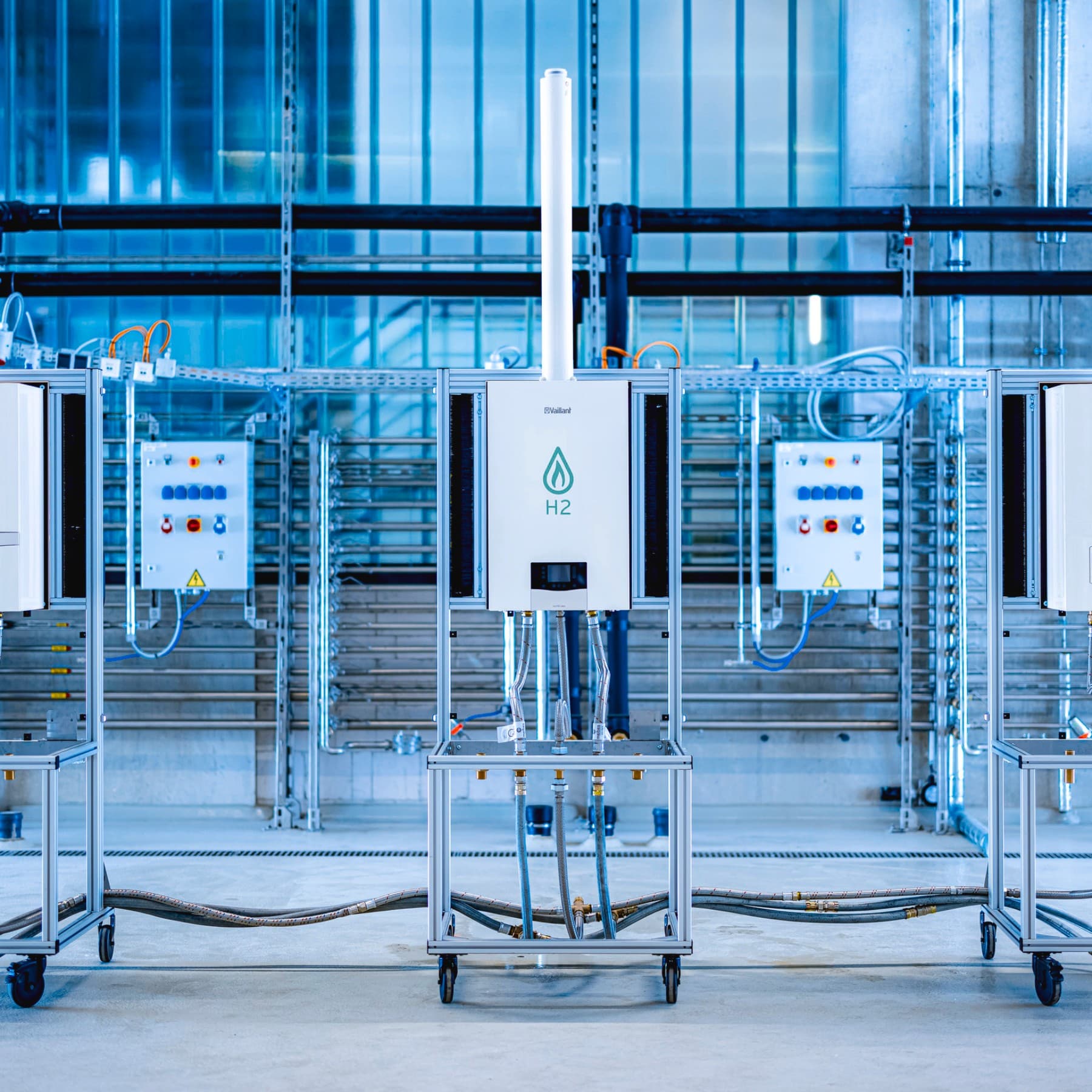Vaillantov vodikov bojler u testnom centru